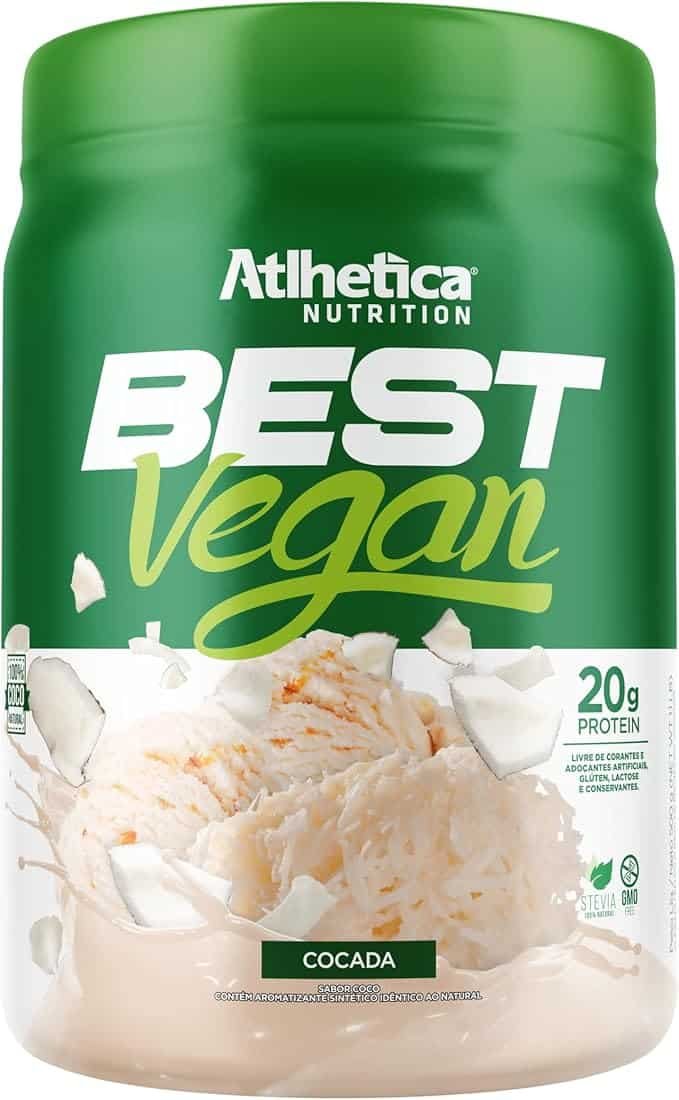 Athletica Nutrition Best Vegan Cocada 500G Athletica Nutrition Best Vegan Cocada 500G - Imagem 1