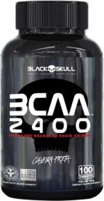 Bcaa 2400 - 100 Tabletes - Black Skull, Black Skull