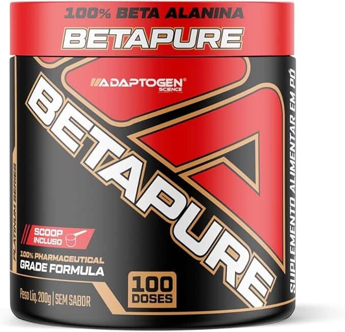 Beta Alanina Beta Pure 200g Adaptogen Beta Alanina Beta Pure 200g Adaptogen - Imagem 1