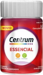 Centrum Essencial Multivitamínico Diário, com Complexo B, Vitamina D, e Magnesio, 30 Comprimidos