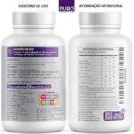 Complexo B Puro Nutrition – Vitaminas B1, B2, B3, B5, B6, B9, B12 e Magnésio, 60 Cápsulas - Imagem 3