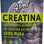 Creatina Monohidratada 4well 1Kg Sabor Natural