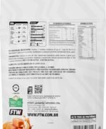 FTW 100% Whey Protein com Proteína Concentrada WPC, para Atletas com Alto Valor Biológico, Suplemento Pós-Treino Sem Glúten - Refil 1kg (Sabor Doce de Leite Argentino) - Imagem 2