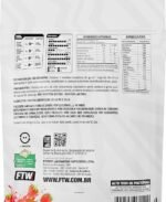 FTW 100% Whey Protein com Proteína Concentrada WPC, para Atletas com Alto Valor Biológico, Suplemento Pós-Treino Sem Glúten - Refil 1kg (Sabor Morango Milk Shake) - Imagem 2