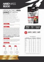 Hard Mass 18000 3Kg Hipercalórico Sabor Chocolate Bodyaction - Imagem 2