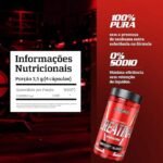 Integralmedica - Creatina em Cápsulas Hardcore - 100% Pura e Monohidratada - 120 Cápsulas - Imagem 3