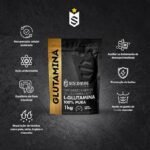L-Glutamina 1kg - 100% Pura Importada - Soldiers Nutrition - Imagem 2