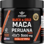 Maca Peruana 5000mg - Importada - Maca Peruana Black e Gold -250g - Matéria Prima Importada - Para Homens e Mulheres - Axgard Suplementos.