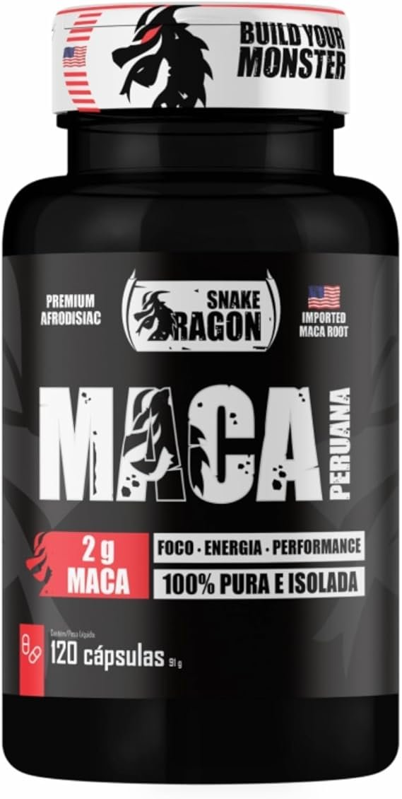 Maca Peruana Negra 120 Capsulas 2000mg Black Pura Premium Importada Para Homens e Mulheres Original 2g Por Dose Maca Peruana Negra 120 Capsulas 2000mg Black Pura Premium Importada Para Homens e Mulheres Original 2g Por Dose - Imagem 1