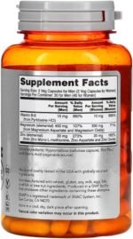 Now Foods ZMA Zinco Magnésio 800mg 90Caps 2 unidades Produto Importado - Imagem 2