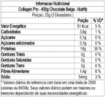 Nutrify Collagen Pro - Colágeno Hidrolisado com Proteína - Sem Glúten, Sem Açúcar e Sem Lactose - Sabor Chocolate Belga - 450g - Imagem 2