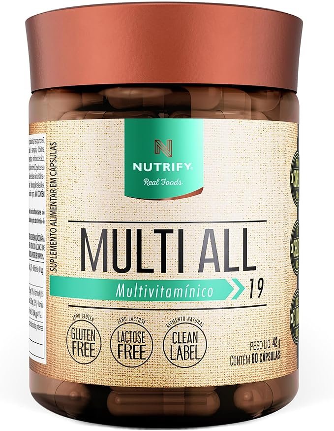 Nutrify - Multivitamínico Multi All - 60 Cápsulas Nutrify - Multivitamínico Multi All - 60 Cápsulas - Imagem 1
