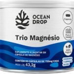Trio Magnésio 60 cápsulas 720 mg Ocean Drop