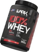 Whey 100% Concentrado Pote 900G Dark Lab (900g, Morango) - Imagem 3