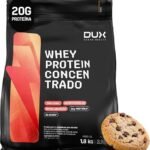 Whey Protein Concentrado Cookies Refil 1.8kg – Contribui Para o Ganho Muscular Hipertrofia – Dux Human Health