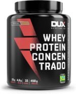 Whey Protein Concentrado Doce de Leite Pote 450g – Contribui para o Ganho Muscular Hipertrofia – Dux Human Health